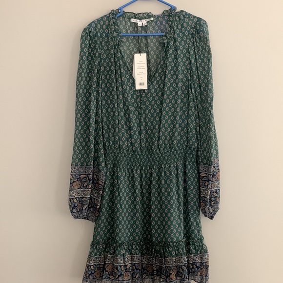 Veronica Beard Destiny Dress in Seaglass Multi - Picture 8 of 9